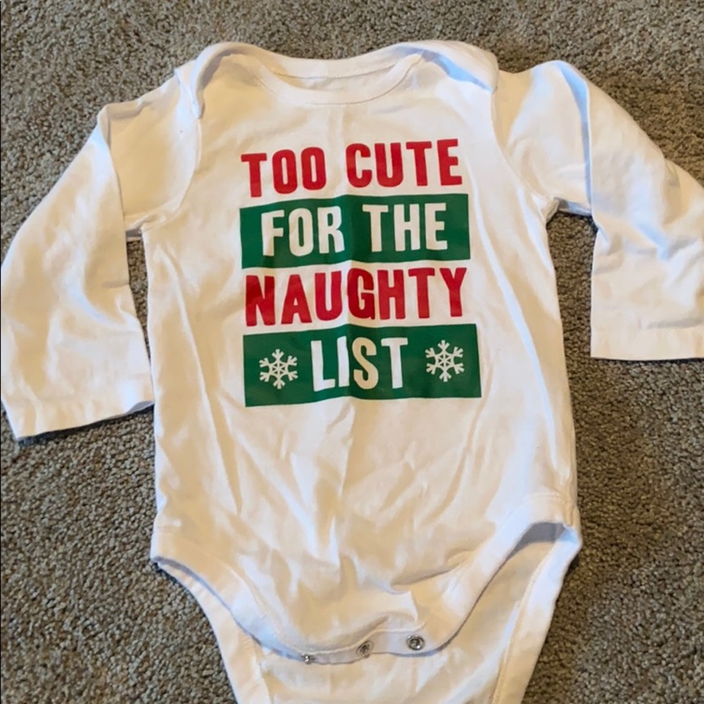 Christmas onesie